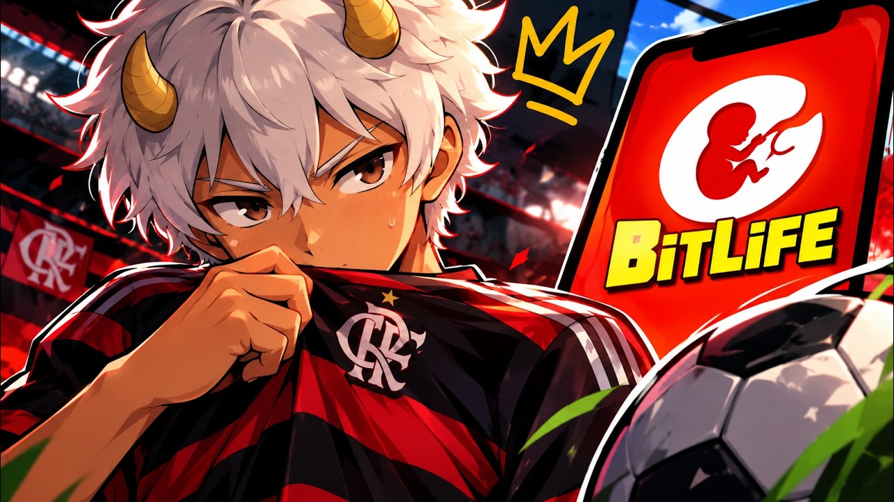 COMO ME TORNEI O CRISTIANO RONALDO NO BITLIFE! (CONTRATO DE $1 MILHÃO)